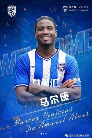 FECHADO - O atacante brasileiro Markão deixou o Hebei China Fortune para defender o Wuhan Three Lions, da segunda divisão chinesa.