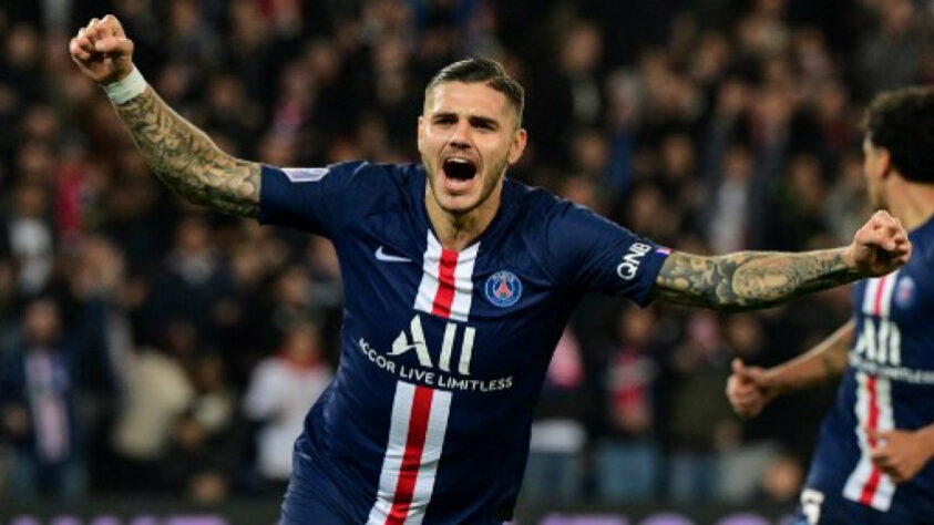 20° lugar: Mauro Icardi - argentino - atacante - 29 anos - Paris Saint-Germain / valor de mercado: 28 milhões de euros (R$ 154,2  milhões) 