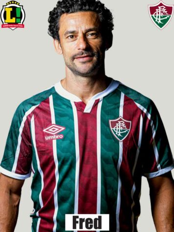 Fred - 6,5 - Mostrou vontade, mas vinha tendo atuação apagada até marcar, de pênalti, o segundo gol do Fluminense na partida.