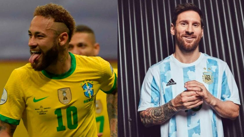 Brasil e Argentina se enfrentarão na final da Copa América, no sábado (10), às 21h, no Maracanã. Além da rivalidade, a decisão também marca mais um confronto entre Neymar e Messi. Para entrar no clima, relembre como foram todos os duelos entre eles!