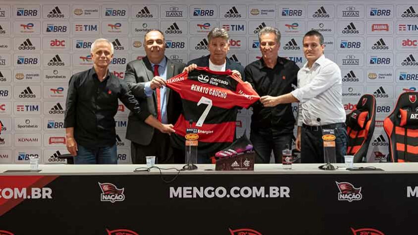 Imagens do primeiro dia de Renato Gaúcho como técnico do Flamengo.