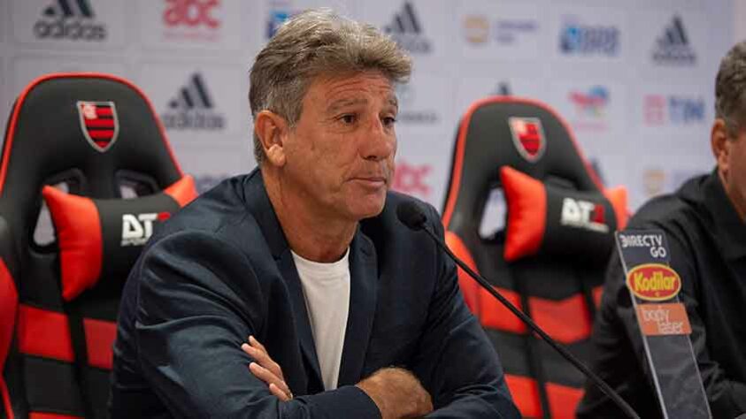 Imagens do primeiro dia de Renato Gaúcho como técnico do Flamengo.