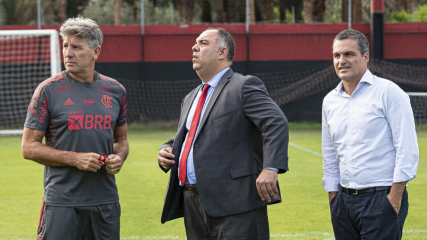 Imagens do primeiro dia de Renato Gaúcho como técnico do Flamengo.