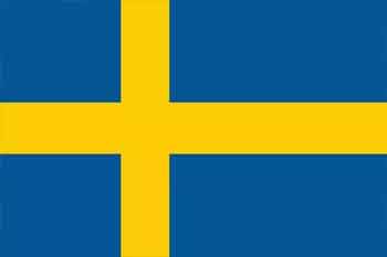 22º lugar - Suécia: 21 pontos (ouro: 3 / prata: 6 / bronze: 0).