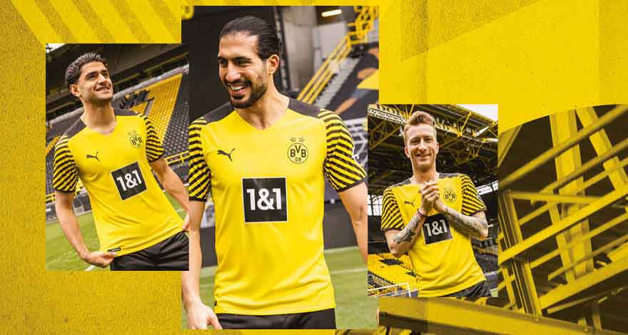 Camisa 1 - Borussia Dortmund -  Alemanha