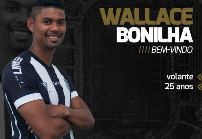 FECHADO - Sendo uma das equipes que mais tem aproveitado a atual janela de transferências por novas alternativas para o elenco, o Figueirense anunciou a chegada de mais um reforço, esse para o sistema de meio-campo: Wallace Bonilha.