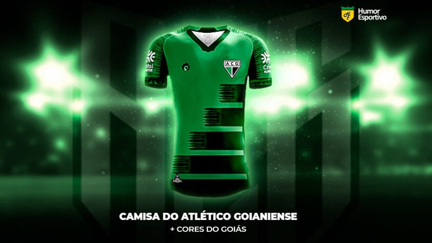 Polêmica no uniforme: a camisa do Atlético-GO com as cores do Goiás