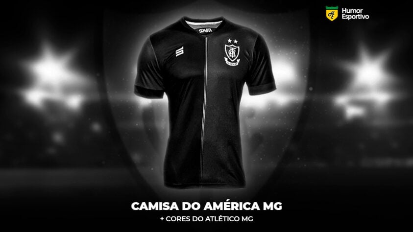 Polêmica no uniforme: a camisa do América-MG com as cores do Atlético-MG