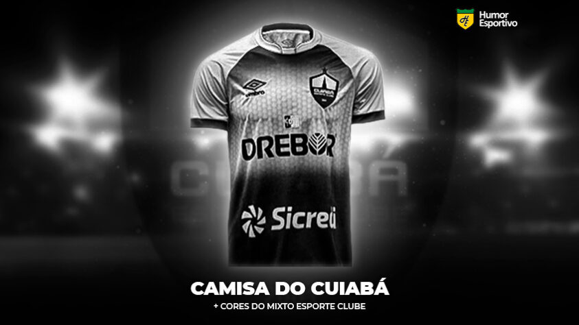 Polêmica no uniforme: a camisa do Cuiabá com as cores do Mixto