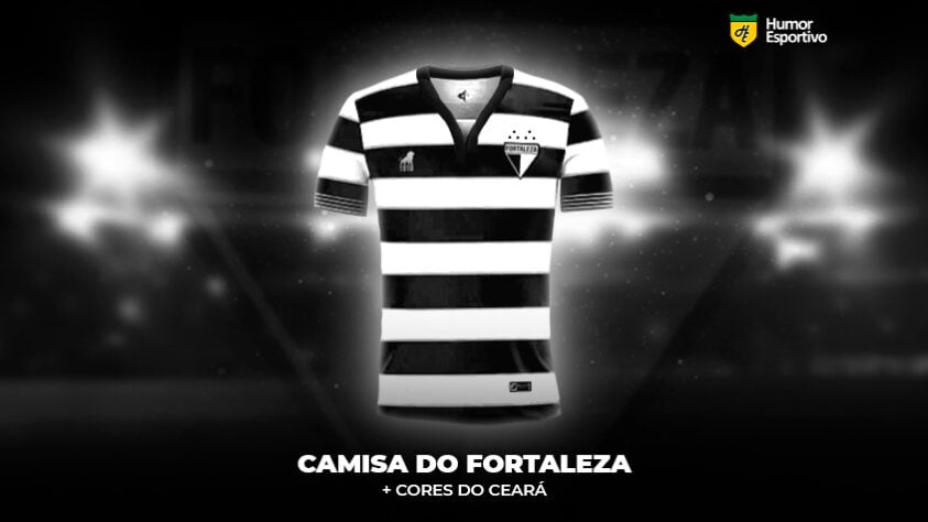 Polêmica no uniforme: a camisa do Fortaleza com as cores do Ceará