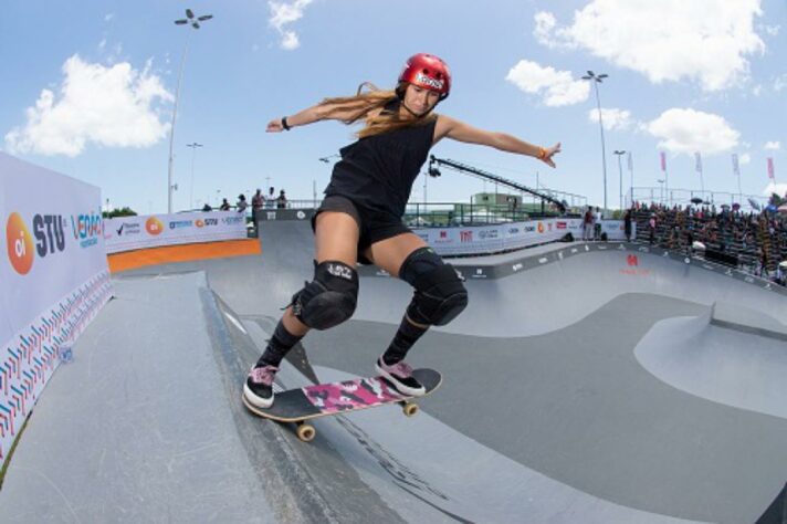 Dora Varella é o segundo nome da chave feminina no skate park brasileiro e vai brigar no topo por uma medalha.