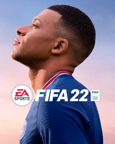 FIFA 22 - Kylian Mbappé foi, mais uma vez, o jogador da capa.