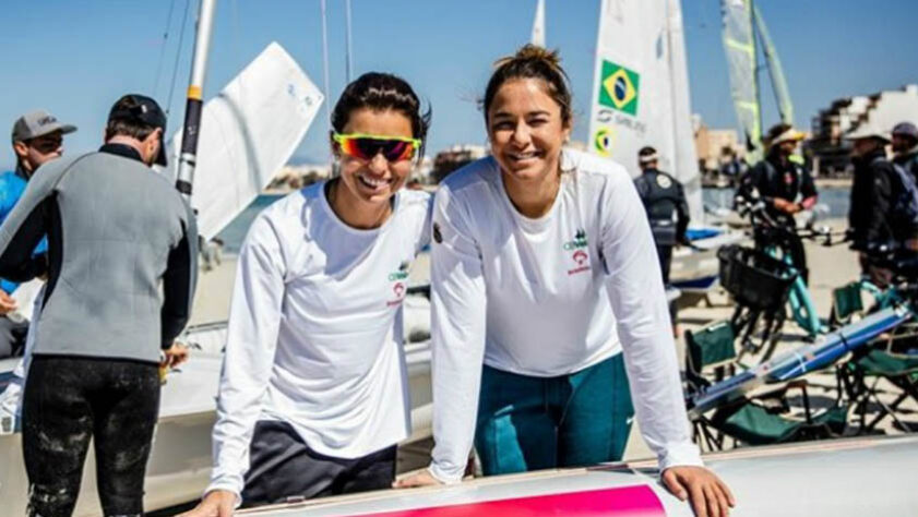 Mais estreia na vela: Fernanda Oliveira e Ana Barbachan fazem as regatas 1 e 2 na categoria 470, a partir das 2h50. 