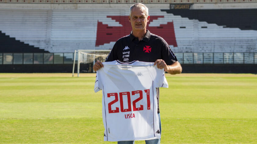 Lisca - O Vasco venceu por 4 a 1 o Guarani, em São Januário pela Série B do Campeonato Brasileiro no dia 24 de julho de 2021.