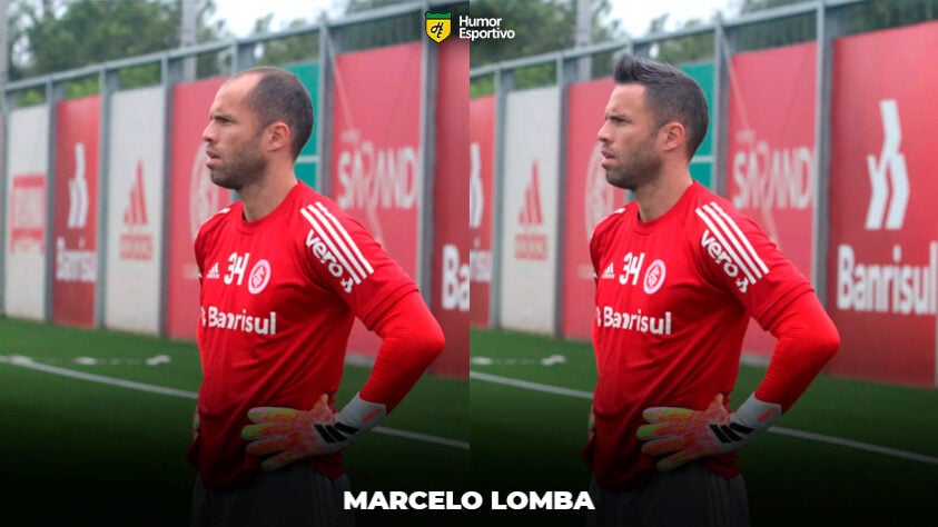 Carecas cabeludos: Marcelo Lomba, goleiro do Internacional
