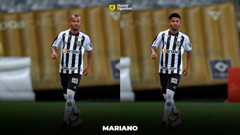 Carecas cabeludos: Mariano, lateral-direito do Atlético-MG