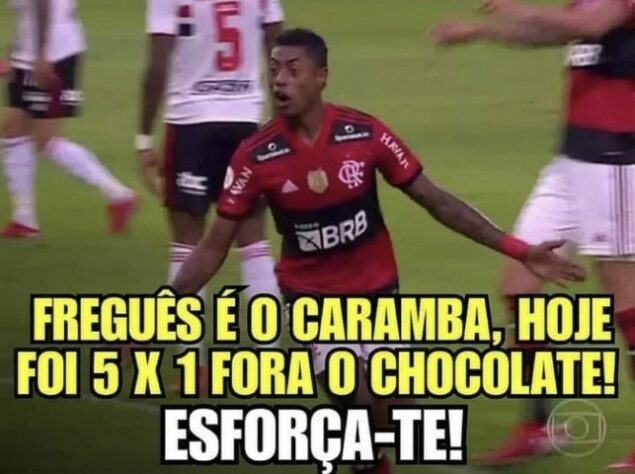 Brasileirão: os melhores memes da goleada do Flamengo por 5 x 1 diante do São Paulo