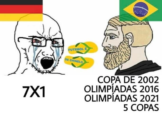 Com direito a hat-trick de Richarlison, Brasil venceu por 4 a 2 na primeira partida dos Jogos Olímpicos e agitou os torcedores na web. Confira os memes! (Por Humor Esportivo)