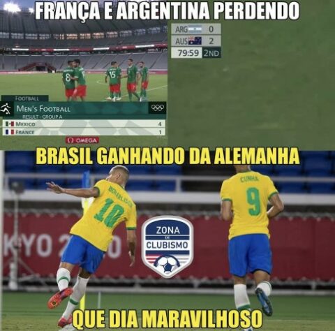 Olimpíada de Tóquio: os melhores memes de Brasil 4 x 2 Alemanha