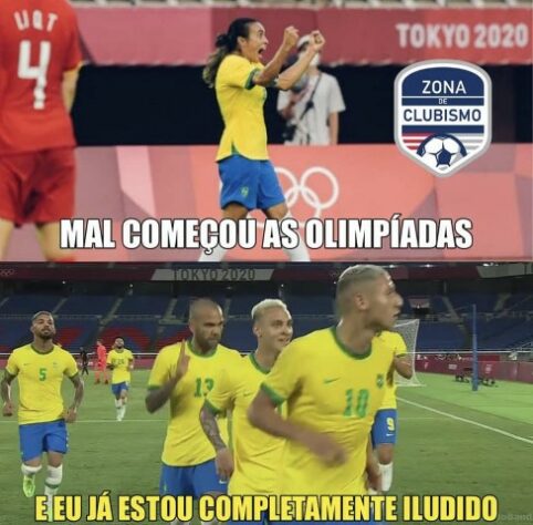 É ouro! Veja os melhores memes da conquista do futebol masculino nos Jogos  Olímpicos - Esportes - R7 Lance