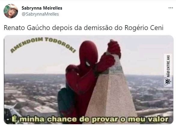 Zoeira no Flamengo! Demissão de Rogério Ceni e possível chegada de Renato Gaúcho renderam memes nas redes sociais