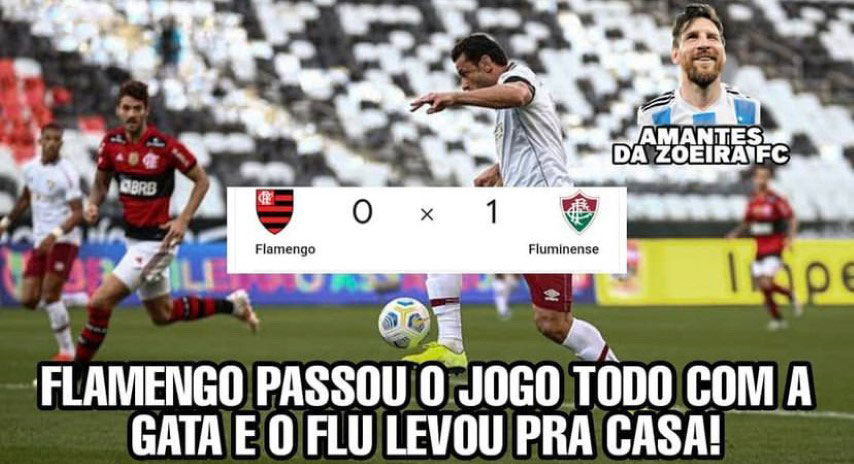 Brasileirão: os melhores memes de Flamengo 0 x 1 Fluminense, na Neo Química Arena