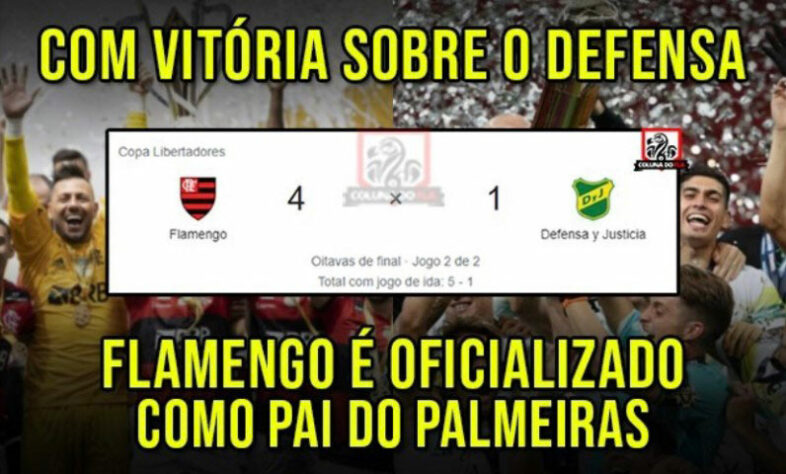 Libertadores da América: os melhores memes da classificação do Flamengo após vitória por 4 a 1 sobre o Defensa y Justicia