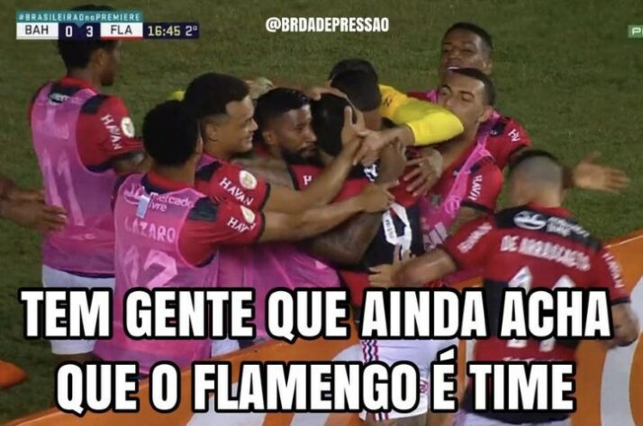 Brasileirão: os melhores memes de Bahia 0 x 5 Flamengo