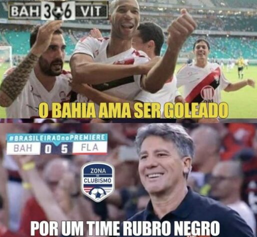 Brasileirão: os melhores memes de Bahia 0 x 5 Flamengo