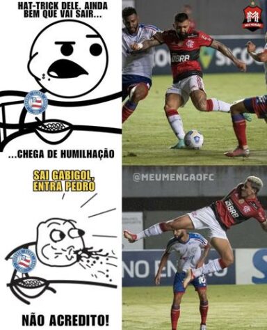 Cincum! Goleada do Flamengo diante do Bahia rende memes com Renato e  Gabigol; confira - Esportes - R7 Lance