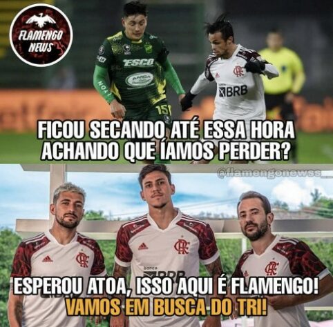 Libertadores da América: os melhores memes de Defensa y Justicia 0 x 1 Flamengo