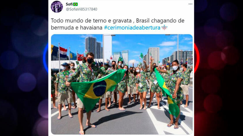 Olimpíada de Tóquio: Cerimônia de Abertura repercute nas redes sociais com memes e comentários bem-humorados