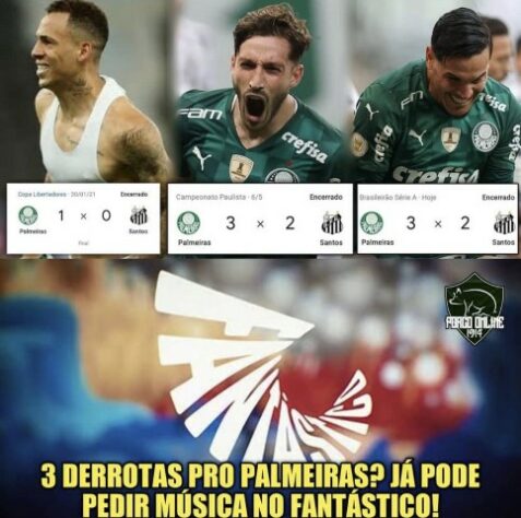 Brasileirão: os melhores memes de Palmeiras 3 x 2 Santos