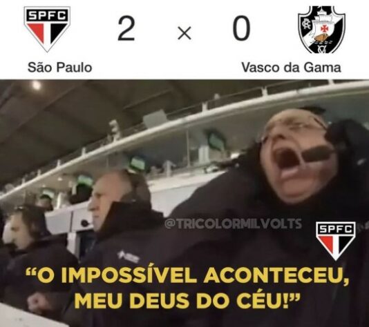 Copa do Brasil: os melhores memes de São Paulo 2 x 0 Vasco da Gama