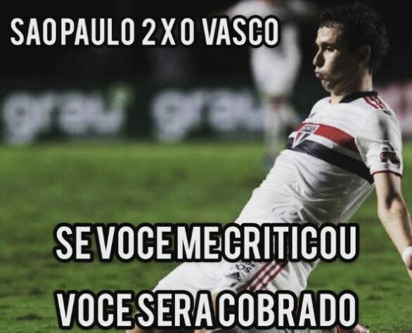 Copa do Brasil: os melhores memes de São Paulo 2 x 0 Vasco da Gama