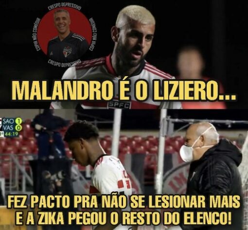 Copa do Brasil: os melhores memes de São Paulo 2 x 0 Vasco da Gama