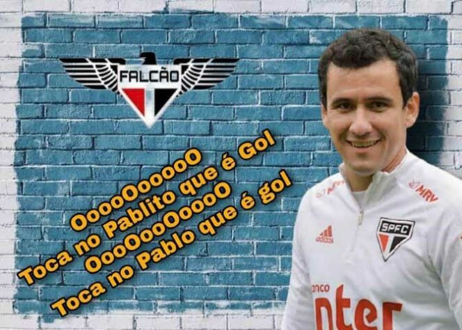 Autor de um dos gols da vitória do Tricolor por 2 a 0, o contestado Pablo protagonizou as zoeiras após a partida da Copa do Brasil. Confira! (Por Humor Esportivo)