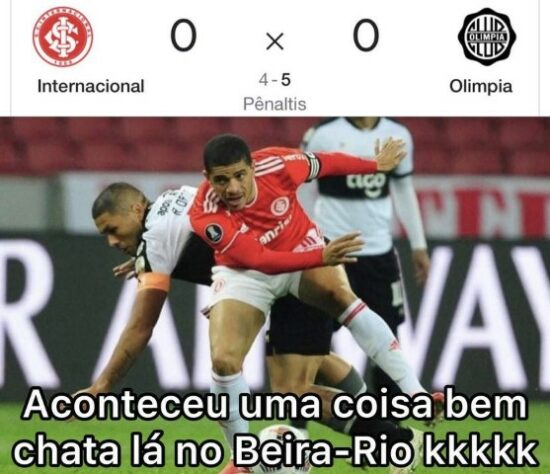 Libertadores da América: os melhores memes da eliminação do Internacional para o Olimpia