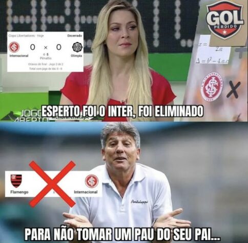 Libertadores da América: os melhores memes da eliminação do Internacional para o Olimpia