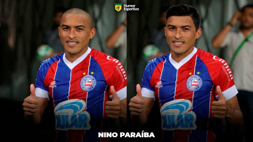 Carecas cabeludos: Nino Paraíba, atualmente jogador do Bahia