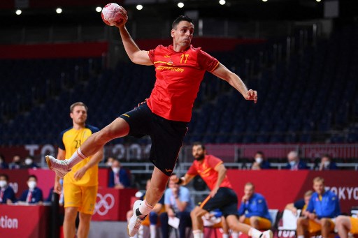 Handebol: as semifinais do masculino serão nesta manhã. Às 5h, França e Egito medem forças. Às 9h, Espanha (foto) e Dinamarca jogam.