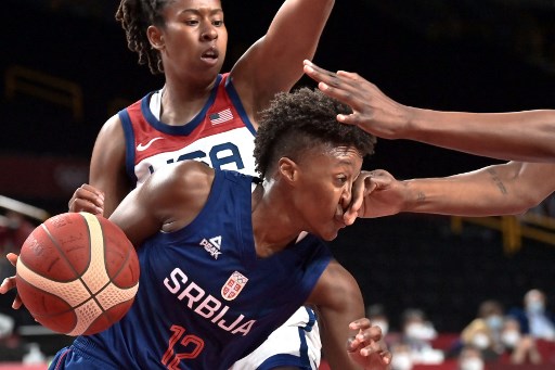 A partir das 4h, Sérvia (foto) e França vão decidir o bronze no basquete feminino. 