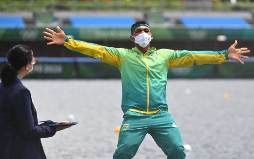 CANOAGEM VELOCIDADE - Ele prometeu dar o seu máximo pela medalha e cumpriu. Isaquias Queiroz conquistou nesta noite o ouro no C1 1000m masculino da canoagem de velocidade nos Jogos Olímpicos de Tóquio. Dominante na categoria, o brasileiro fechou a final em primeiro, com tempo de 4m04s408.