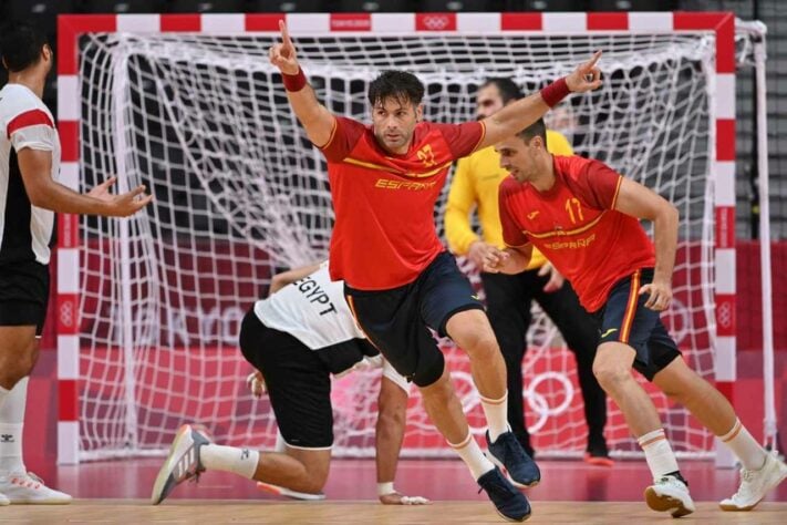 HANDEBOL MASCULINO - Já a Espanha derrotou o Egito por 33 a 31 e ficou com a medalha de bronze. 