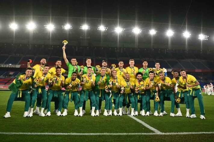 FUTEBOL MASCULINO - O Brasil venceu a Espanha por 2 a 1, na prorrogação, e conquistou a sua segunda medalha de ouro na história das Olimpíadas. Matheus Cunha e Malcom marcaram os gols dos brasileiros, enquanto Oyarzabal descontou para os espanhóis. 