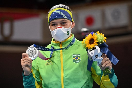 Beatriz Ferreira: a pugilista de 28 anos é campeã mundial, pan-americana e foi prata em Tóquio. É cotada para mais um pódio daqui a três anos. 