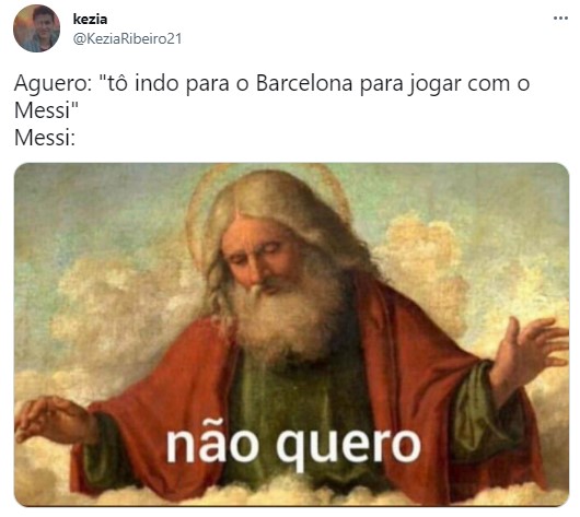 Barcelona não renova com Lionel Messi e web faz memes com o recém-contratado Kun Aguëro