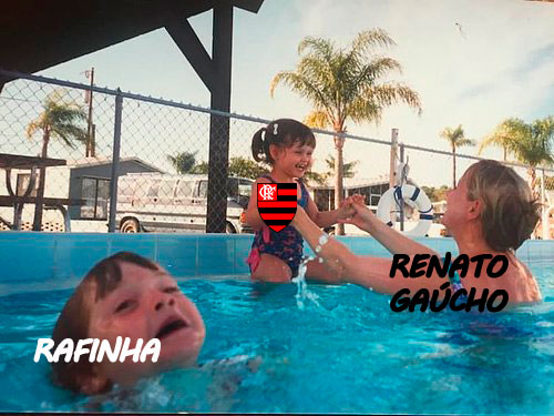 Rafinha sofre com memes após derrota do Grêmio por 4 a 0 para o Flamengo pela Copa do Brasil