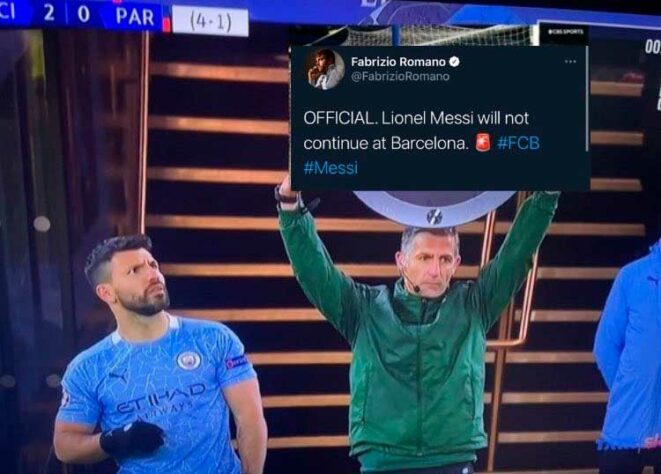 Barcelona não renova com Lionel Messi e web faz memes com o recém-contratado Kun Aguëro