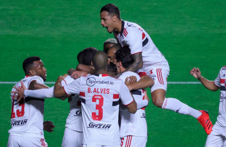 14º colocado - SÃO PAULO (18 pontos) - 16 jogos - Título: 0,083% - G6: 9,8% - Rebaixamento: 19,1%